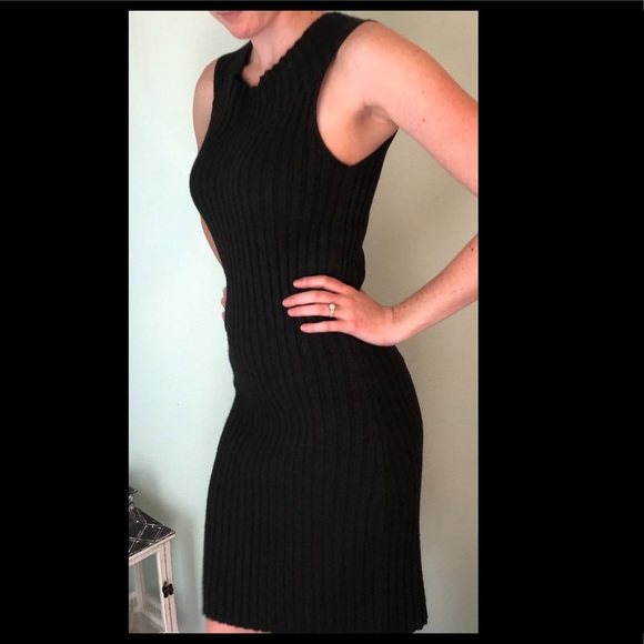 Sisley Dresses & Skirts - Sisley Ribbed Sweater Dress